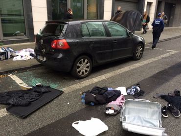 Vue de la Golf suspectée un temps d'être piégée. Vue de la Golf suspectée un temps d'être piégée.