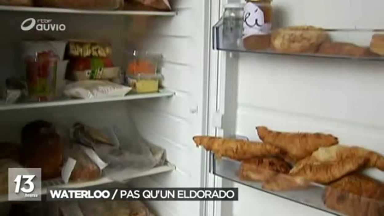 Un frigo solidaire à Waterloo pas épargnée par la précarité rtbf be