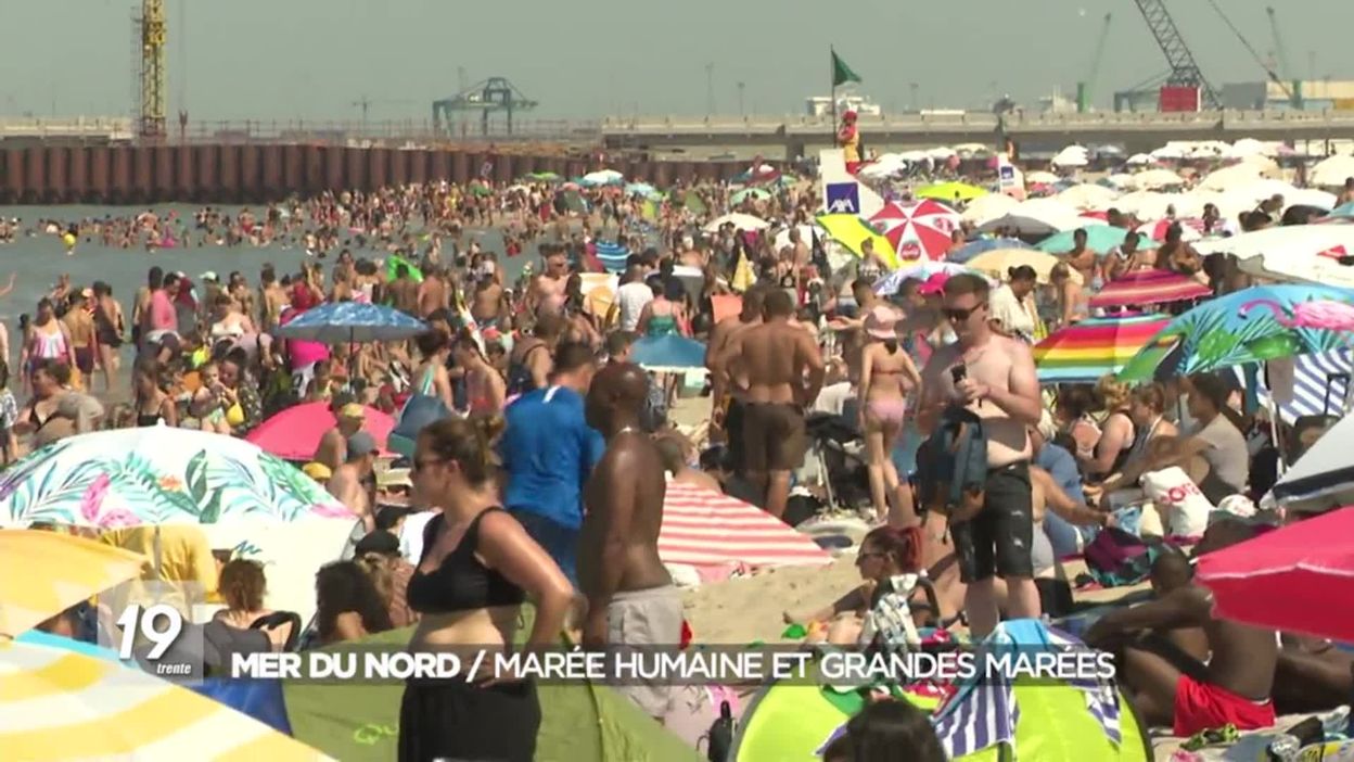 Les Plages Belges Prises Dassaut Ce Week End Malgr Une Grande Mar E