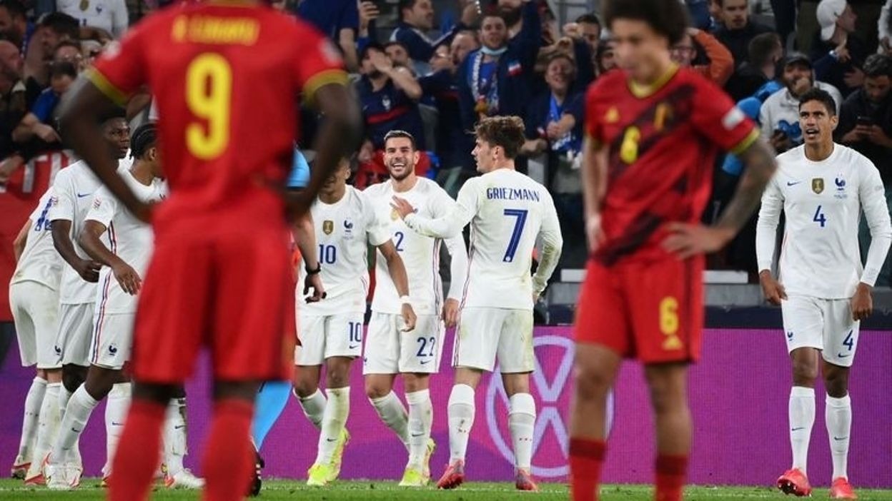 Les Diables Rouges toujours en tête du classement FIFA la France