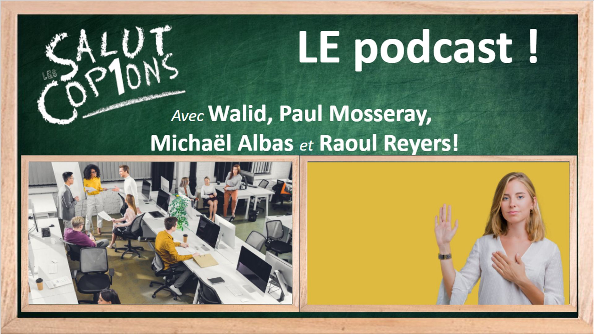 Salut Les Copions Votre Podcast Humour Sur La Re Trucs Et Astuces