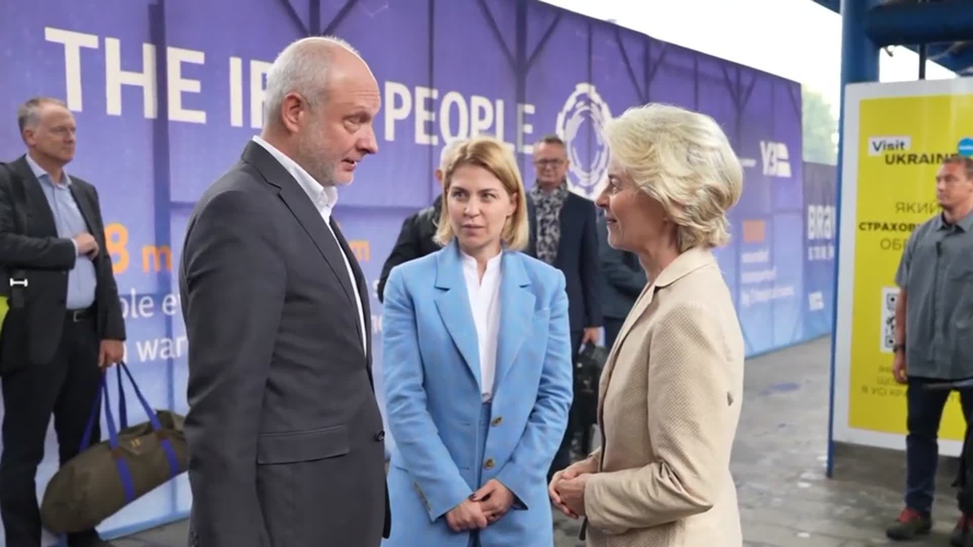 Ursula Von Der Leyen Arrive En Ukraine Le 15 09 22 Auvio