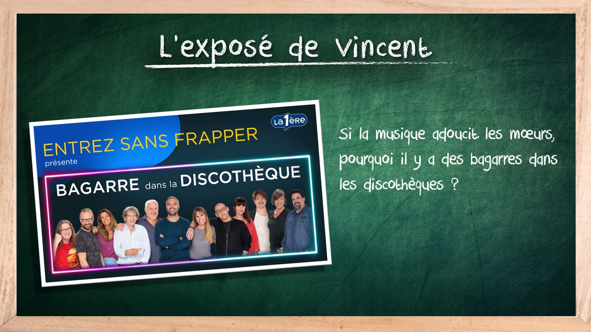 l exposé de Vincent Delbushaye Salut les Copions Auvio