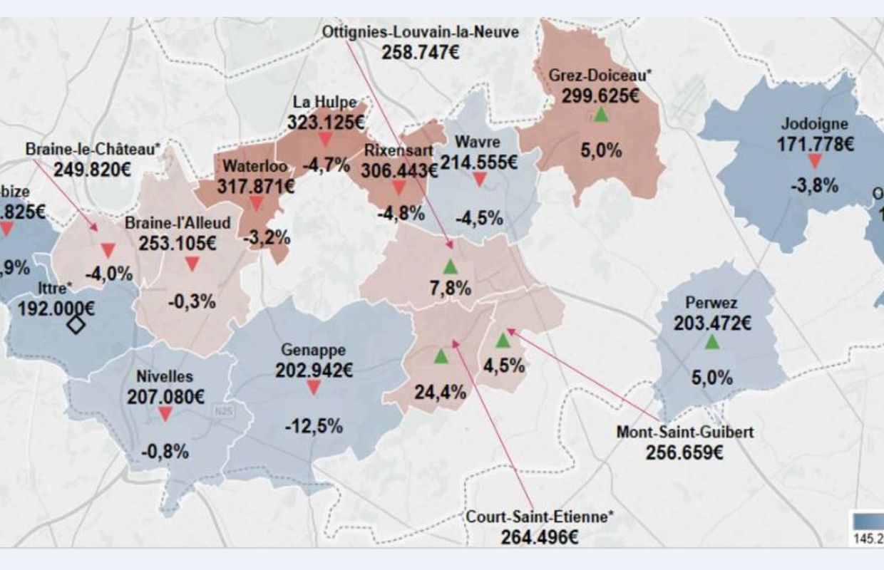 Immobilier En Brabant Wallon Des Maisons Plus Cheres En 2018