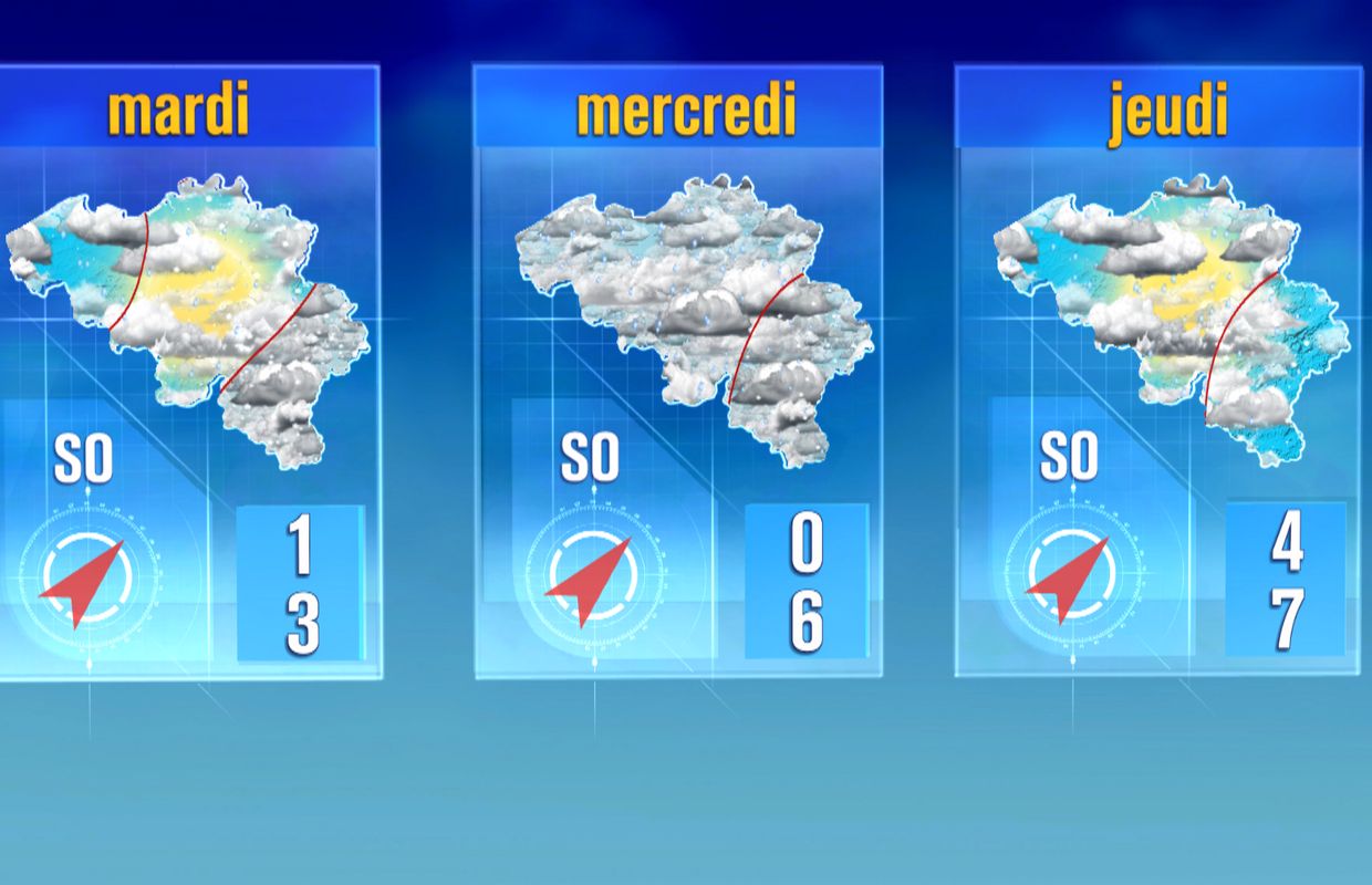 Neige Et Fortes Pluies La Depression Ana Traverse La Belgique