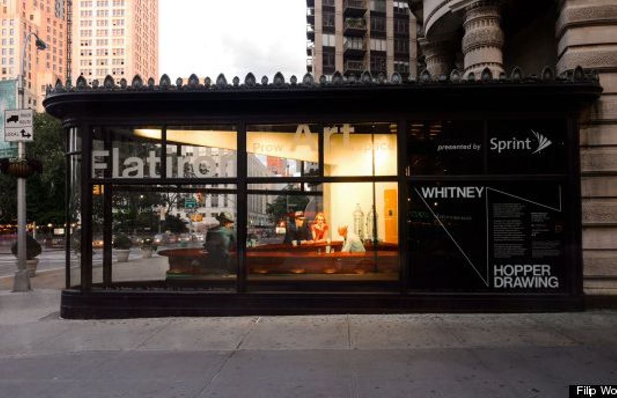 Ce Celebre Tableau De Hopper Reconstitue Grandeur Nature