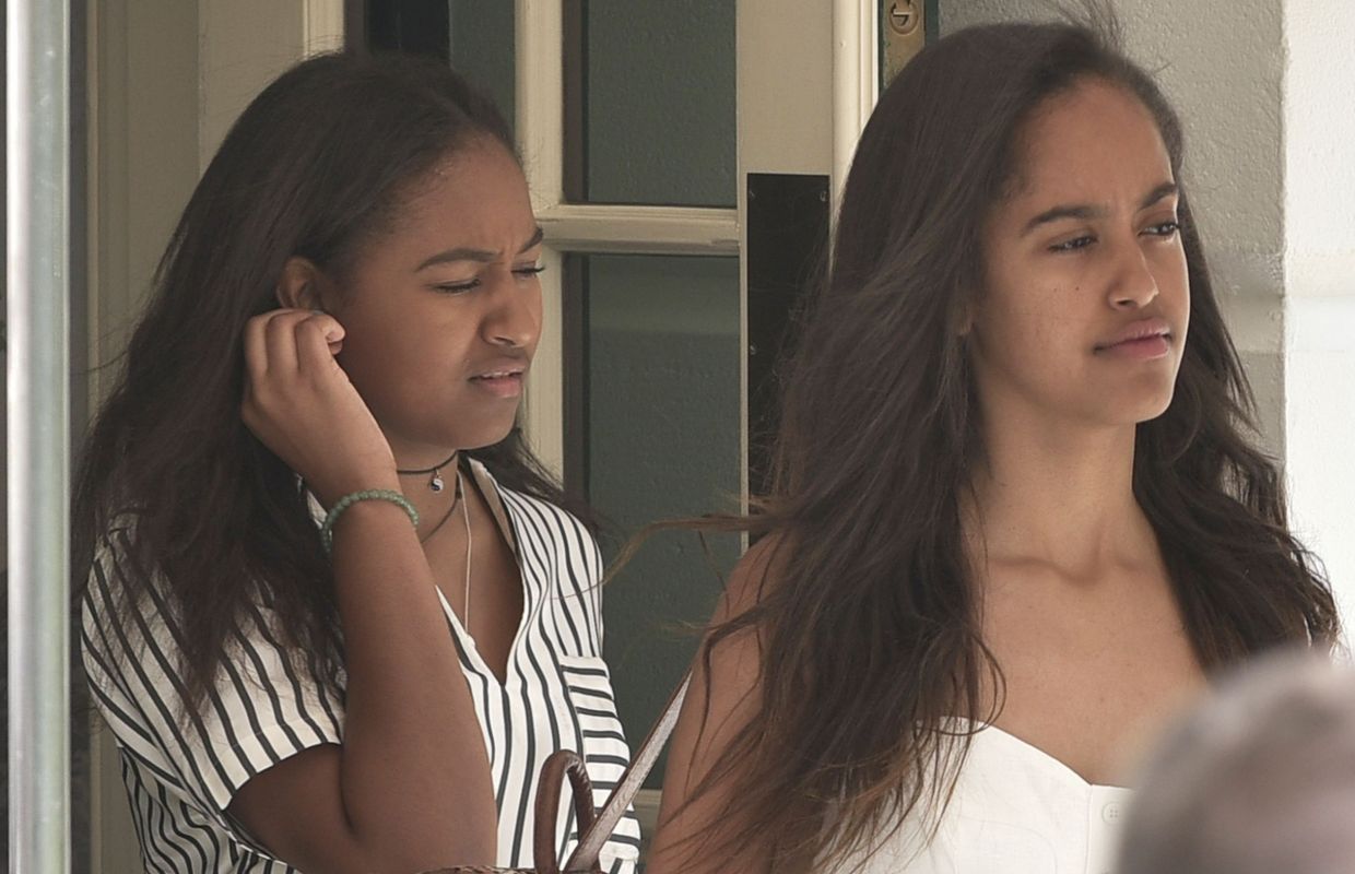 malia et sasha obama quittent la maison blanche leurs balançoires aussi