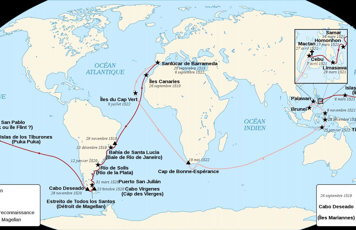 L'odyssée musicale du premier tour du monde à la voile effectué par Magellan L'odyssée musicale du premier tour du monde à la voile effectué par Magellan