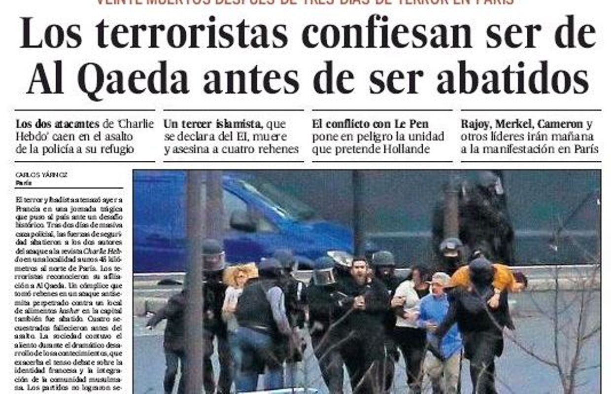 La presse internationale revient sur les événements en France