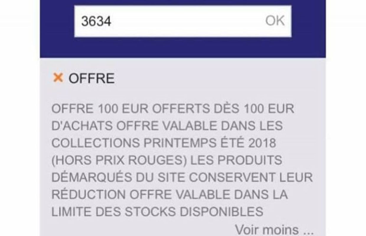 la redoute compensées