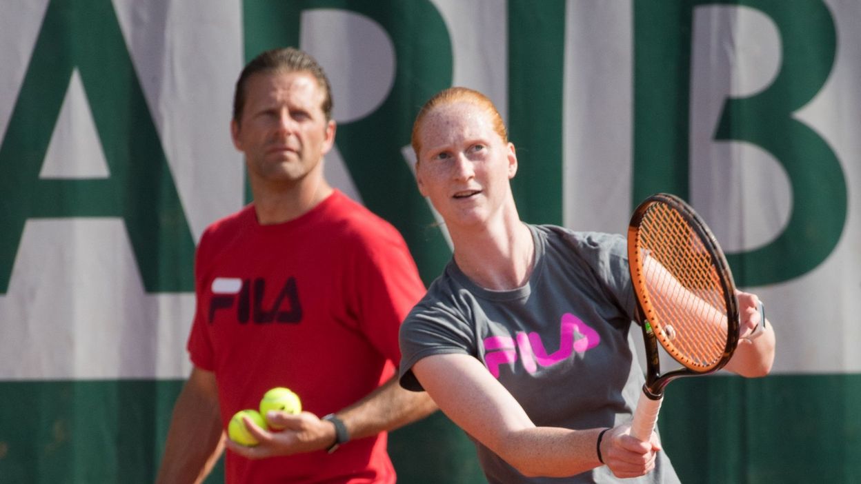 David Basile, le coach de Van Uytvanck "Wimbledon sera peutêtre un