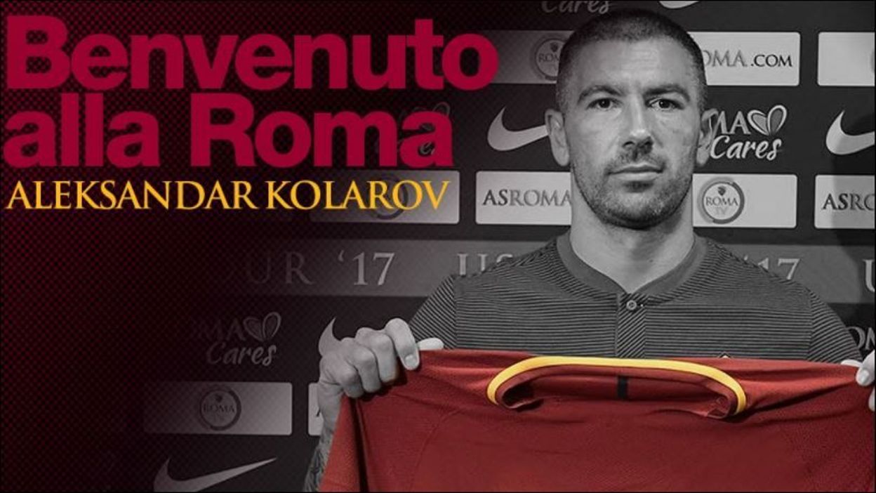 Maillot Extérieur ROMA ALEKSANDAR KOLAROV Maillot Extérieur ROMA ALEKSANDAR KOLAROV