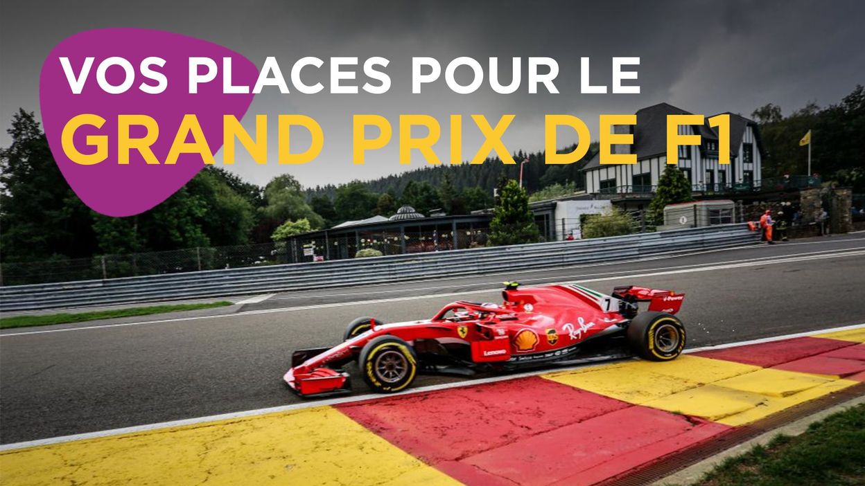 Le Grand Prix de F1 de SpaFrancorchamps