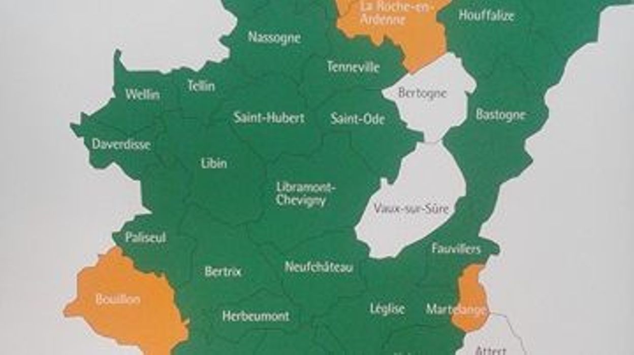 Province de Luxembourg 39 communes sur 44 ont un taux de chômage
