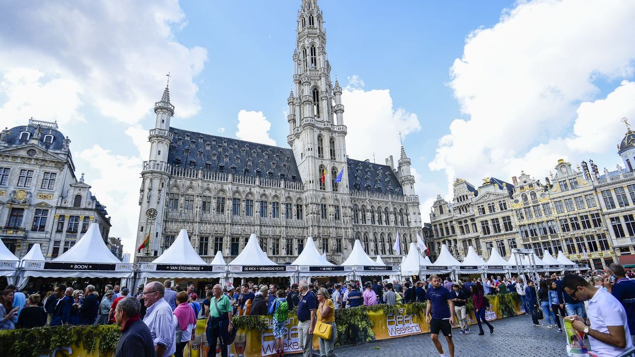 La bière à la fête tout ce week-end sur la Grand-Place de Bruxelles