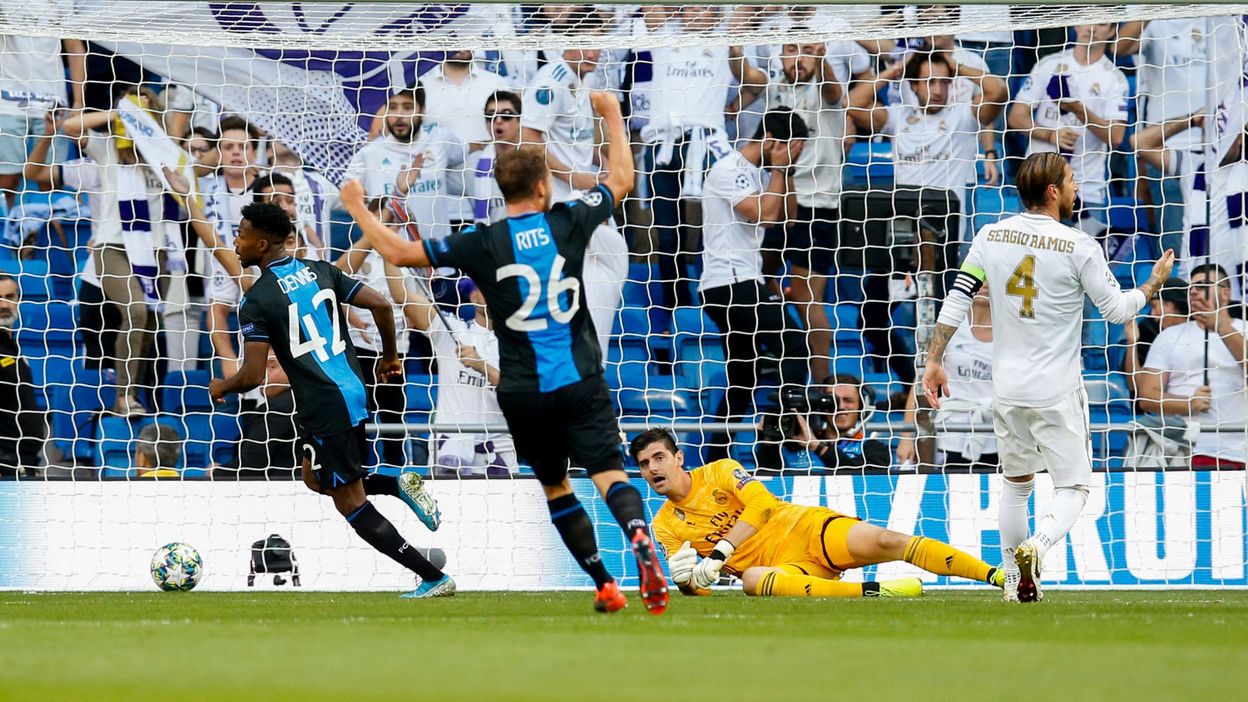 Le Fc Bruges Frôle Lexploit Et Ramène Un Point Du Real