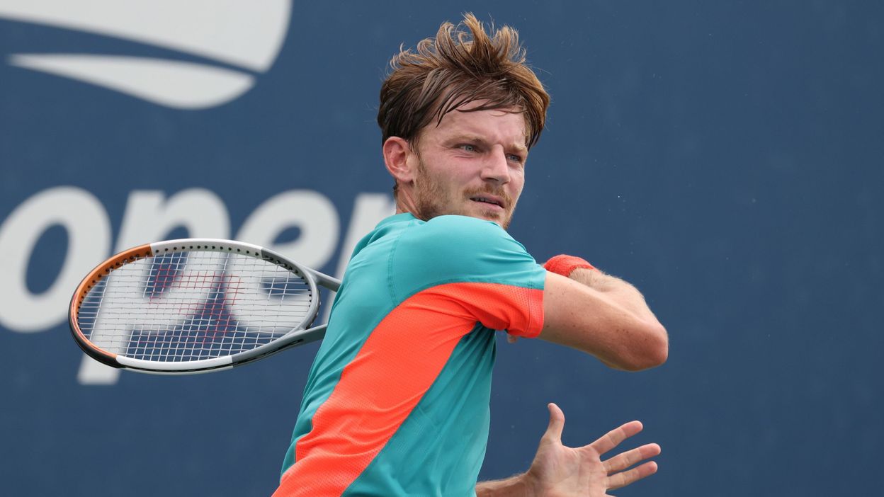 No first quarter-final in New York for David Goffin