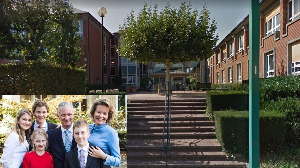 Morlanwelz la famille royale en visite à "Mariemont Village" ce 21