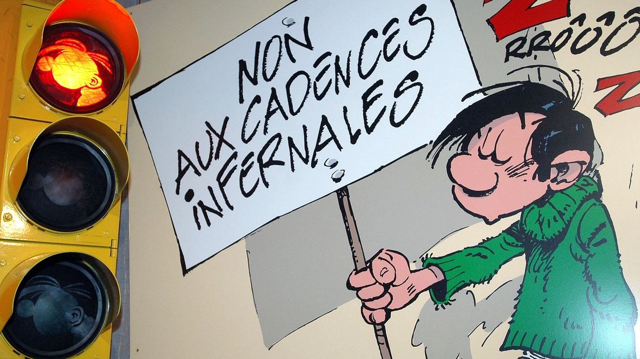 Gaston Lagaffe "pourrait être un modèle à suivre au travail"