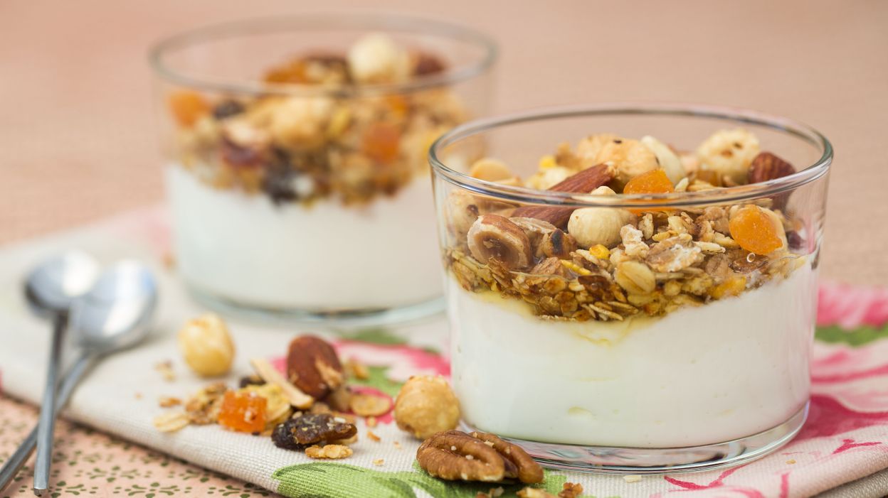 Recette Fromage Blanc Au Granola Maison 