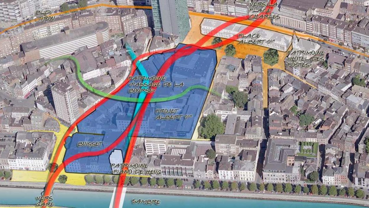 Charleroi le nouveau projet ''Rive gauche'' dévoilé
