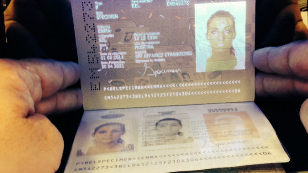 Les Nouveaux Passeports Biometriques Belges En Production A