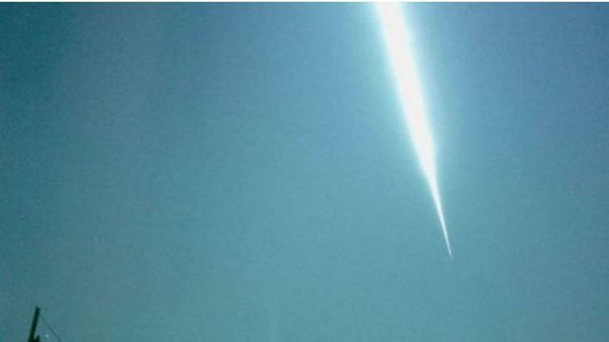 Une "lumière verte" visible dans le ciel belge : c'était un météore