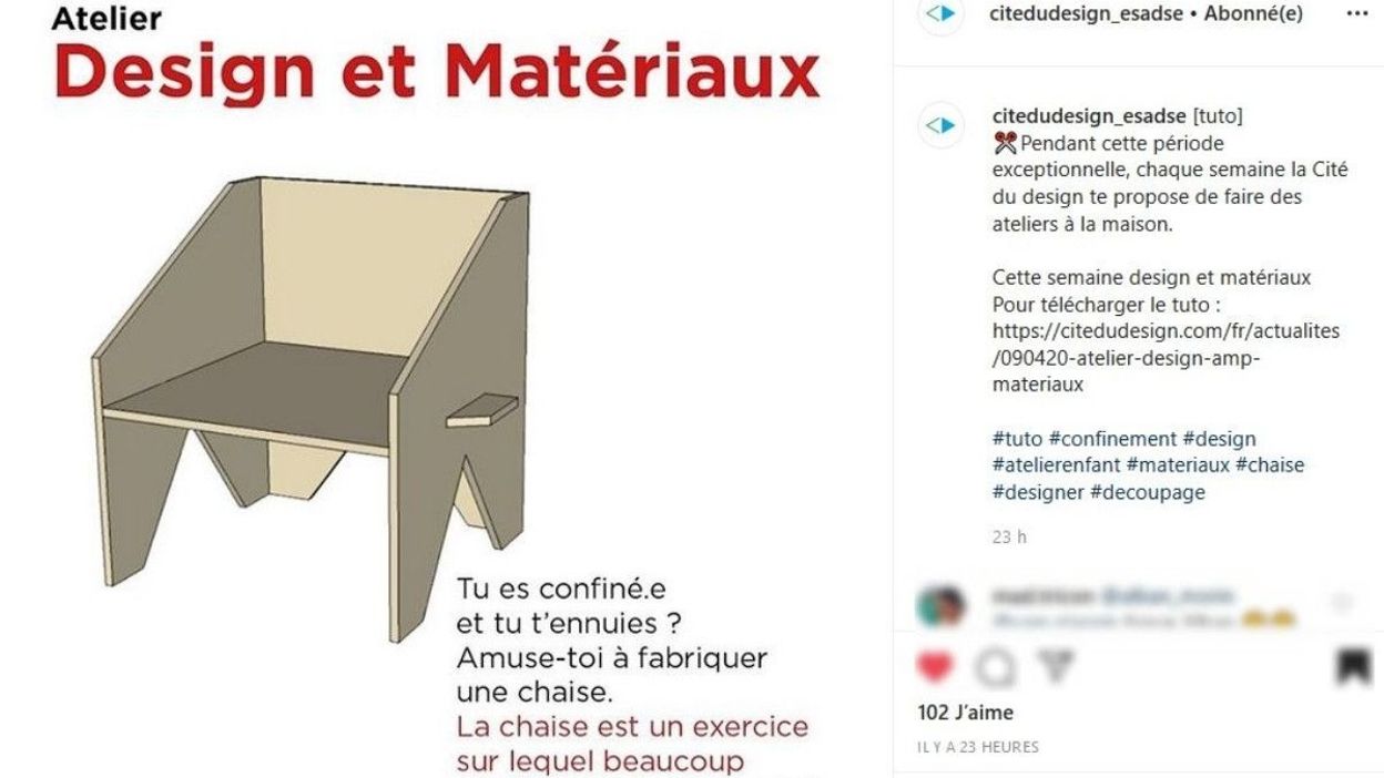 Confinement Apprendre A Construire Une Chaise Ca Vous Dit