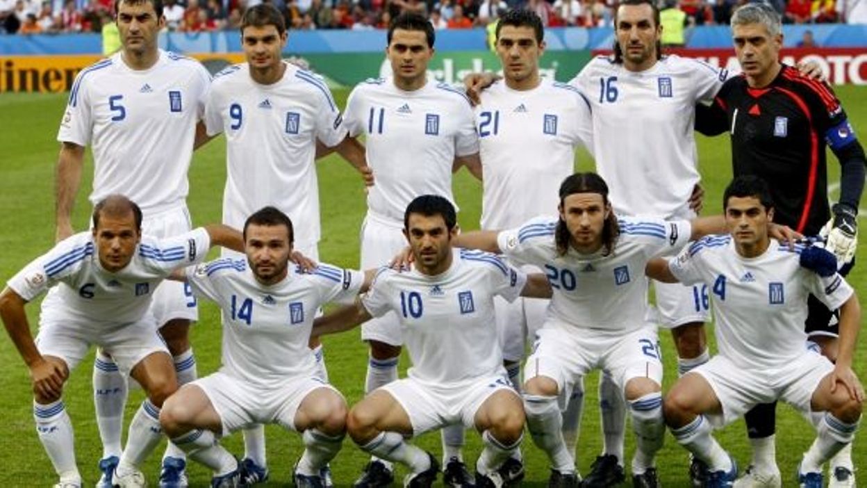 La sélection grecque à l’Euro 2008 - photo : RTBF