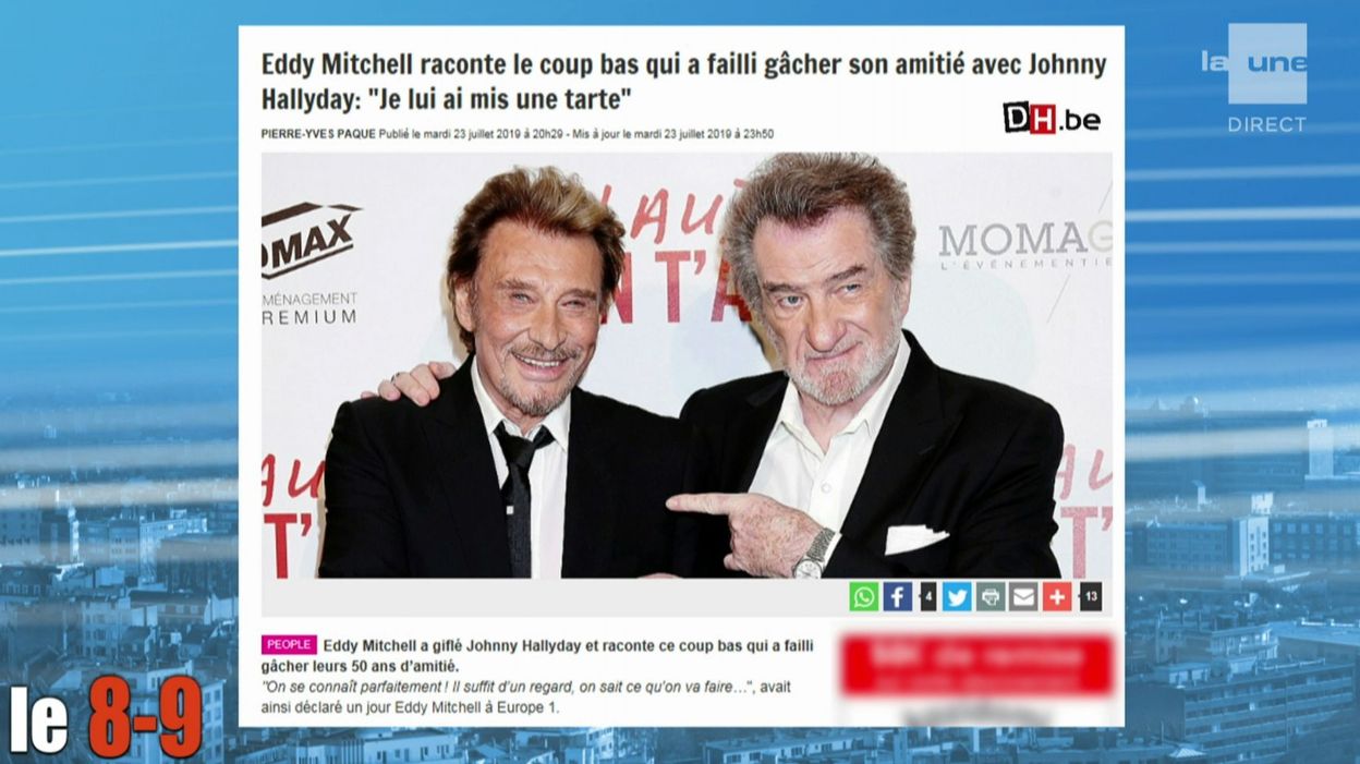 Eddy Mitchell Raconte Le Coup Bas Qui A Failli Gacher Son Amitie Avec Johnny Halliday