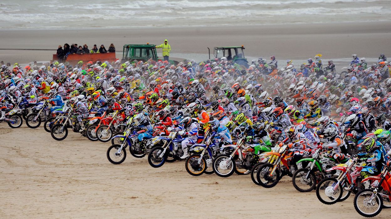 Enduro du Touquet Histoire du mythe et Aventure du belge Jeffrey Dewulf