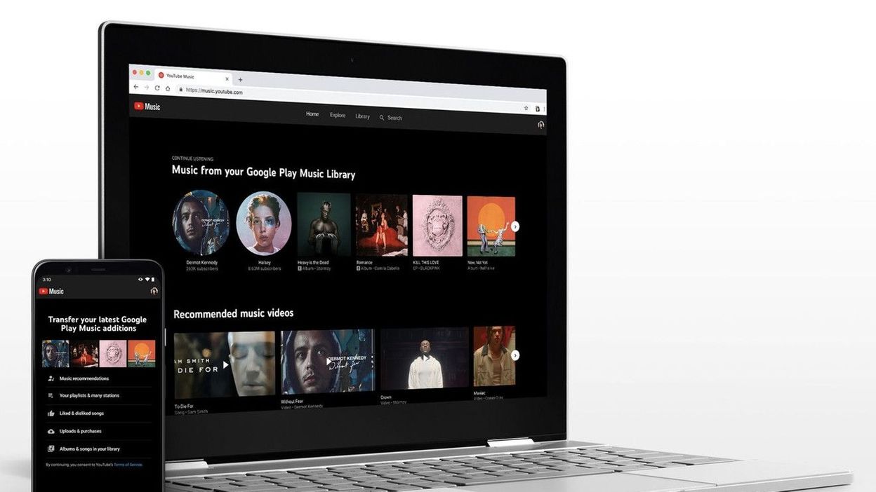 Youtube Music Voici Comment Importer Votre Bibliotheque Google Play Music
