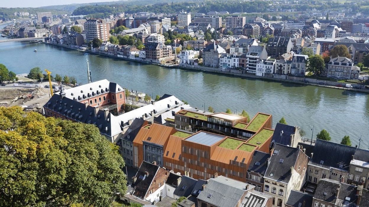 Bientôt un nouveau parlement de Wallonie le projet en images