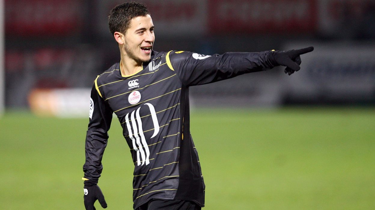 Eden Hazard prolonge jusqu'en 2015 à Lille