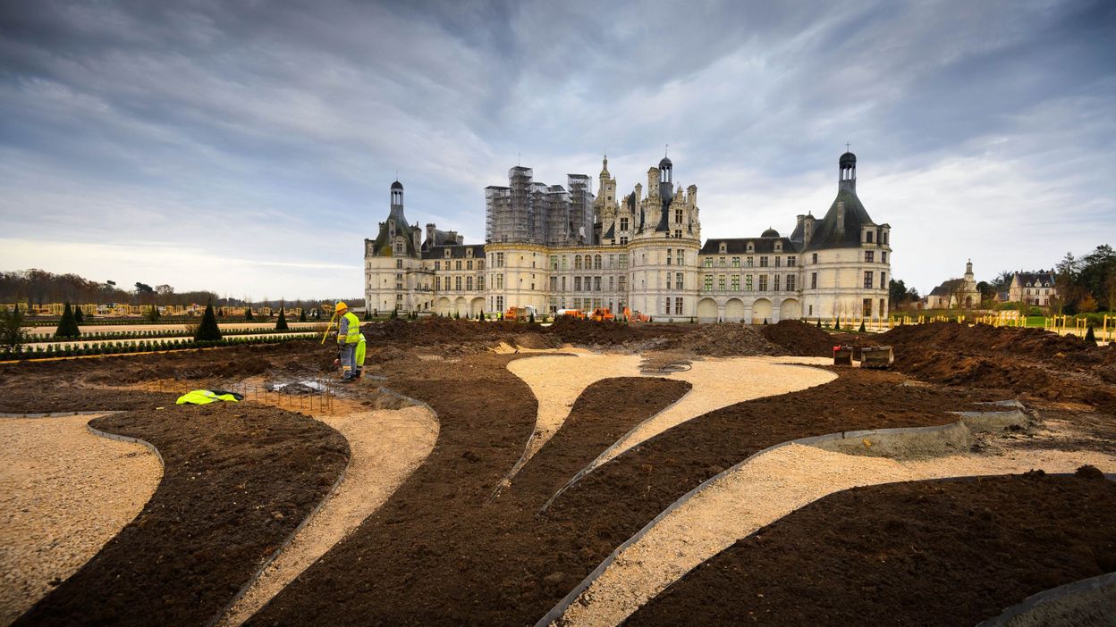 Le Chateau De Chambord Retrouve Son Jardin Grace A Un Riche Americain