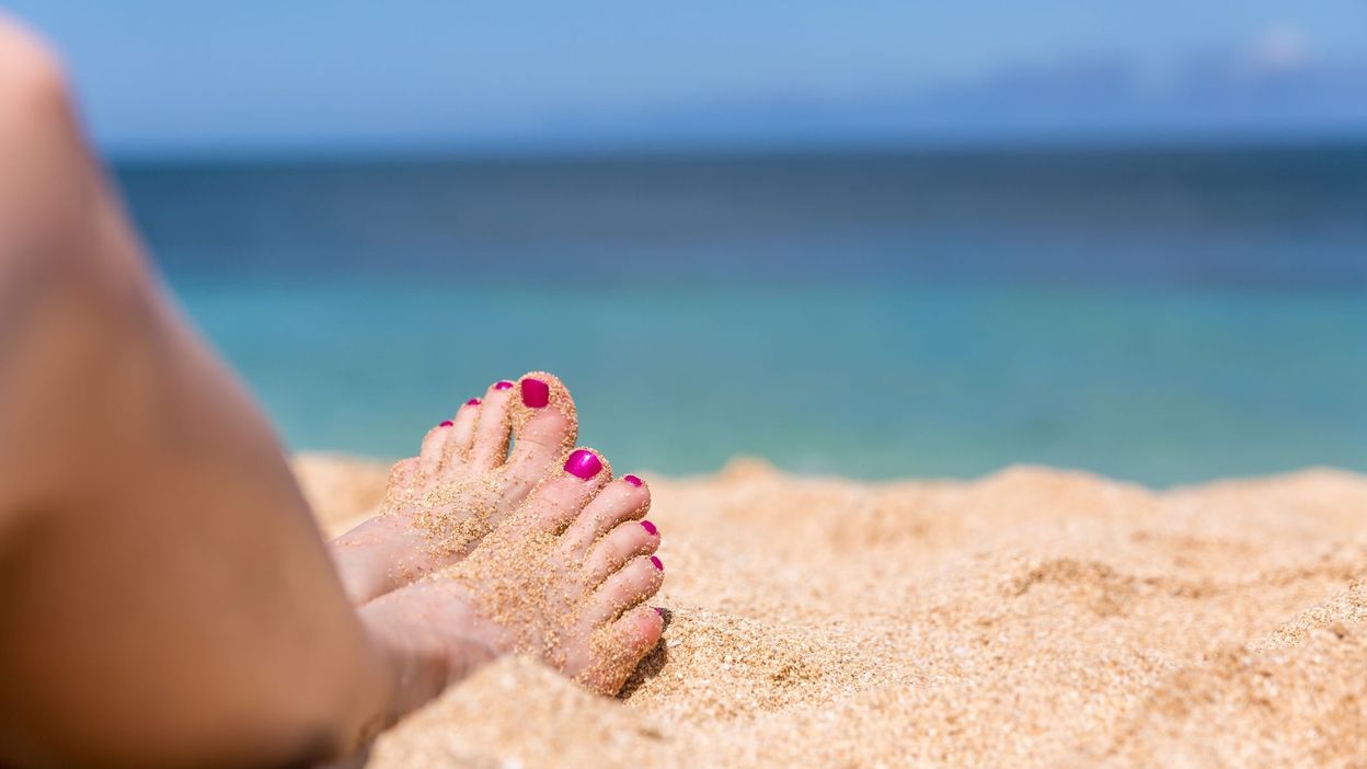 Download Ongles plage couleurs de vernis For iPhone