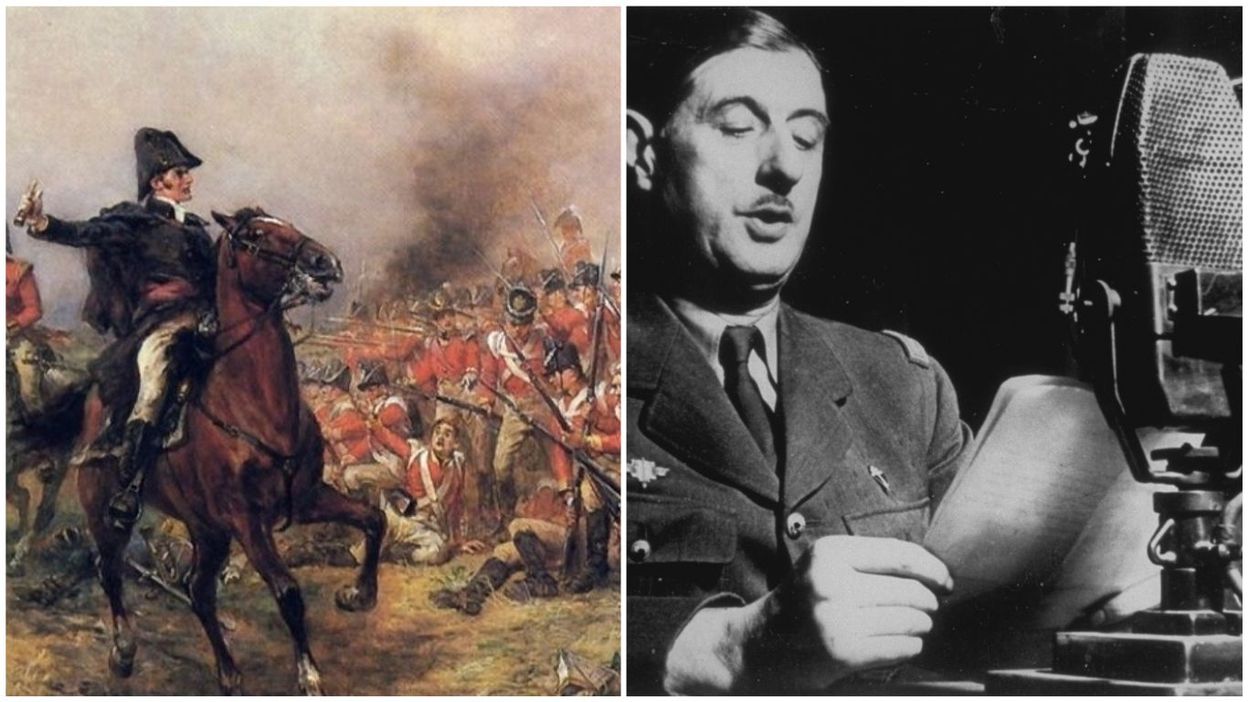 Le 18 juin, une date marquante de l'Histoire... qui peut se lier de