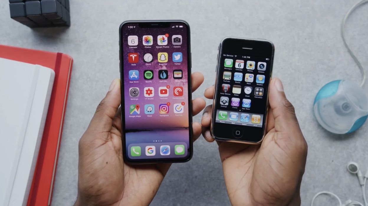 Un Youtubeur Compare Le Nouvel Iphone 11 Pro Avec Le Tout Premier Iphone De 2007 Un Youtubeur Compare Le Nouvel Iphone 11 Pro Avec Le Tout Premier Iphone De 2007