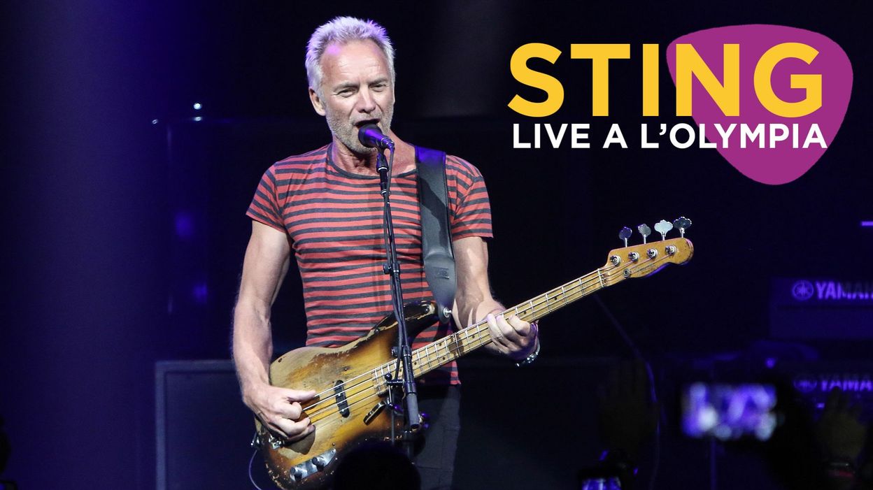 Sting en concert à Paris