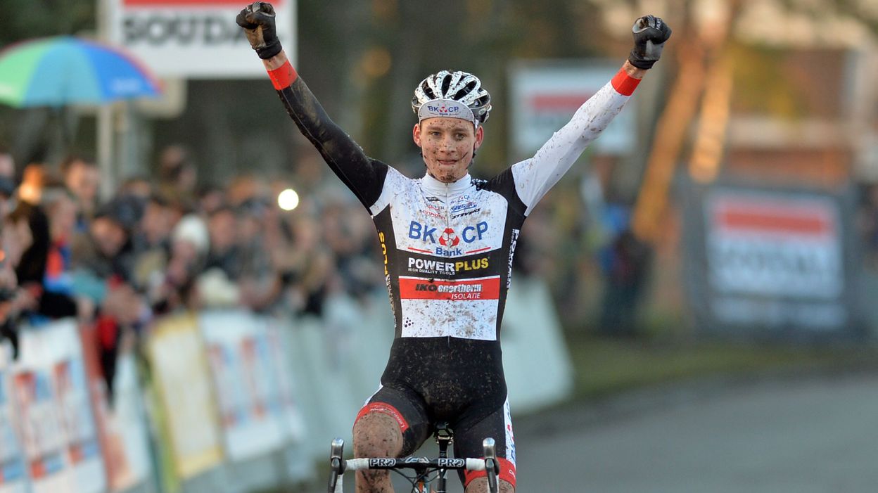 Succès de Mathieu van der Poel à Louvain