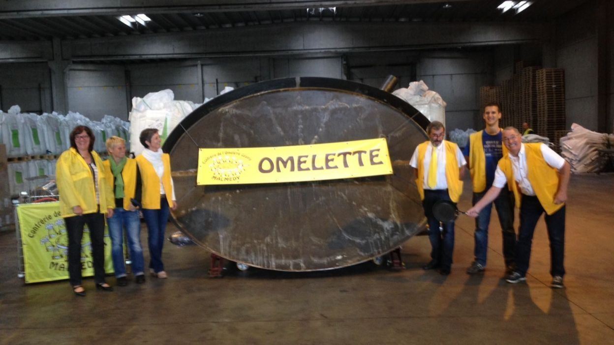 On Ne Fait Pas D'omelette Sans Casser Des Oeufs Malmedy : on ne fait pas d'omelette géante sans casser 10 000 oeufs