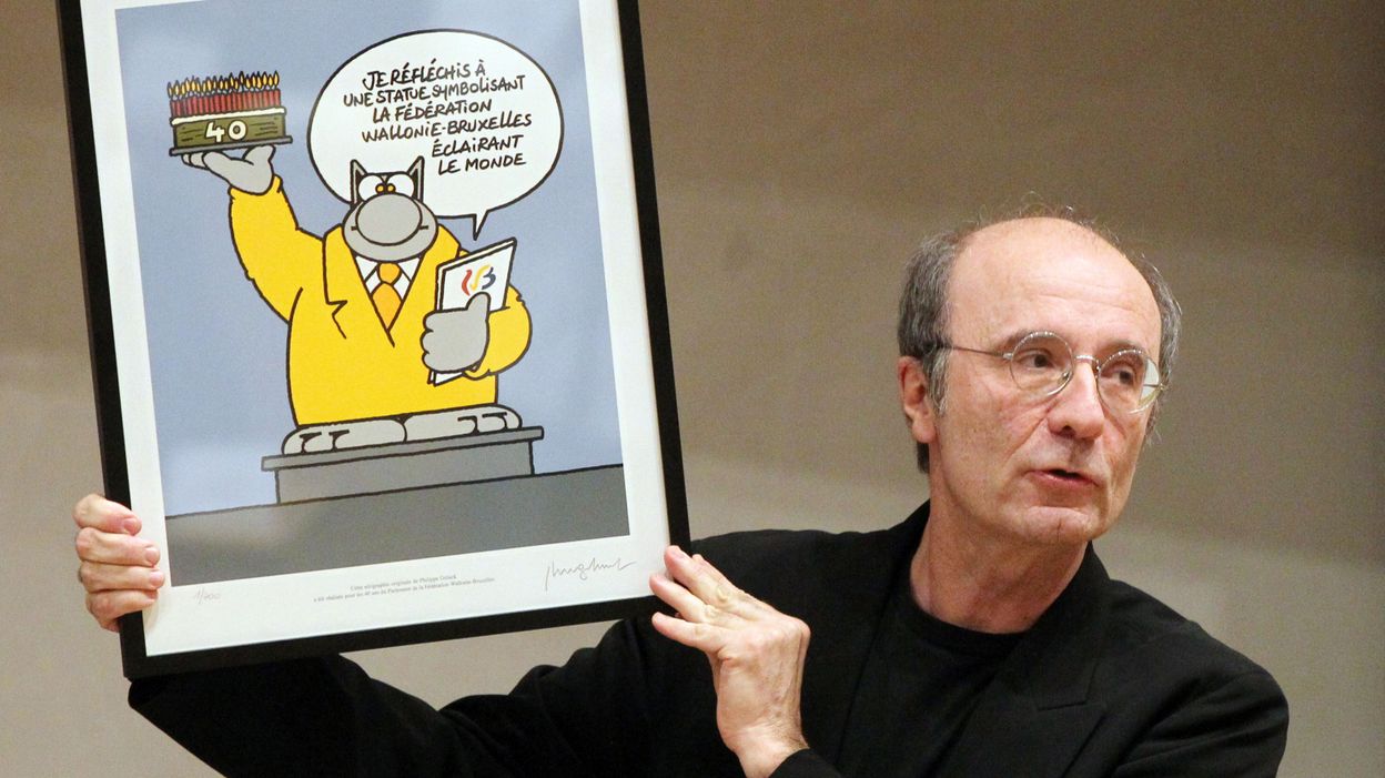 Le Chat De Philippe Geluck Ne Sera Plus Dans Les Journaux Des Le 23 Mars Le Chat De Philippe Geluck Ne Sera Plus Dans Les Journaux Des Le 23 Mars