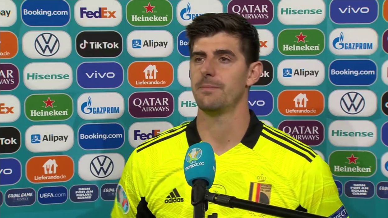 Euro 2020 : Belgique-Italie : Courtois : "Le coach avait demandé d'avoir le contrôle du match" - Vimarsana News