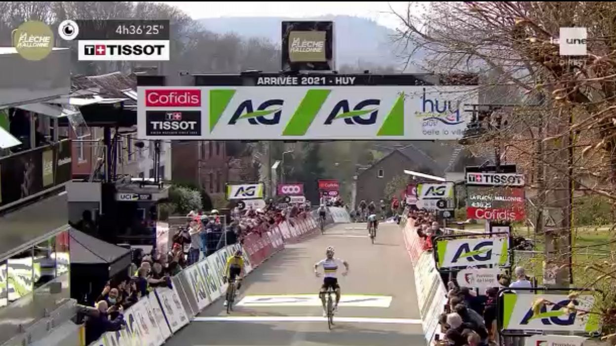 Flèche Wallonne : Julian Alaphilippe s'impose pour la 3e ...