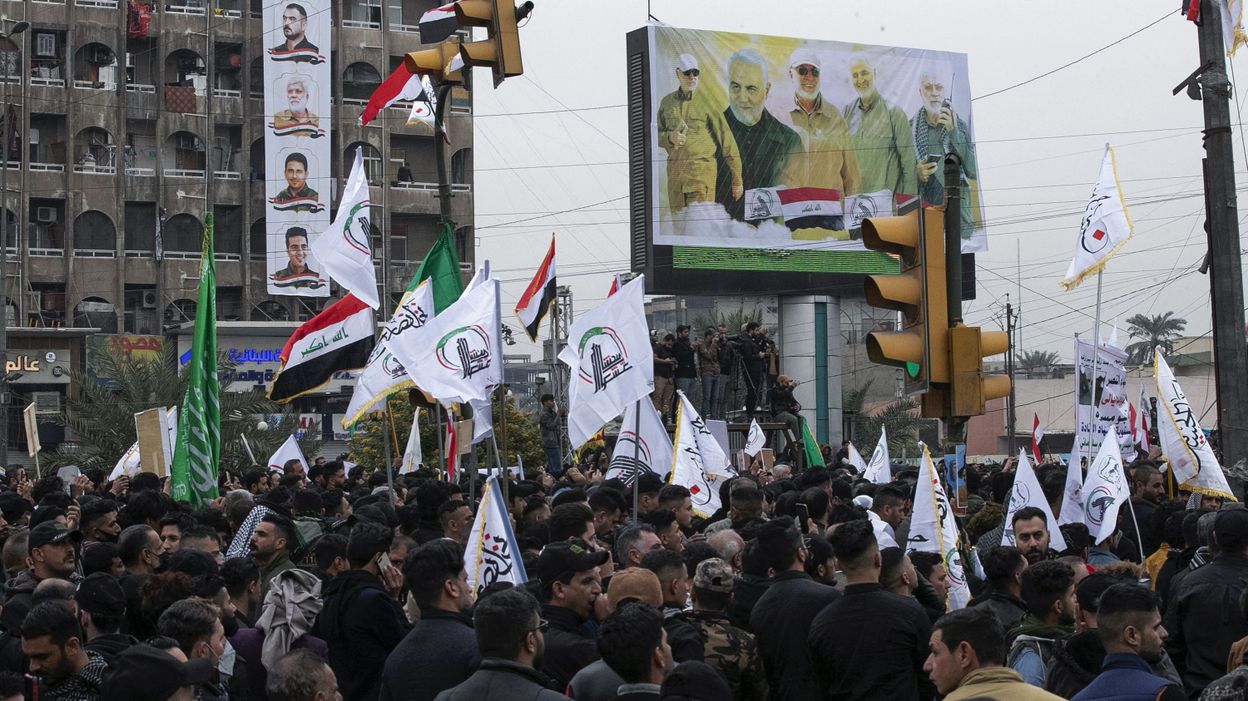 In Iraq, protesters gathered to mark the anniversary of the US assassination of Soleimani