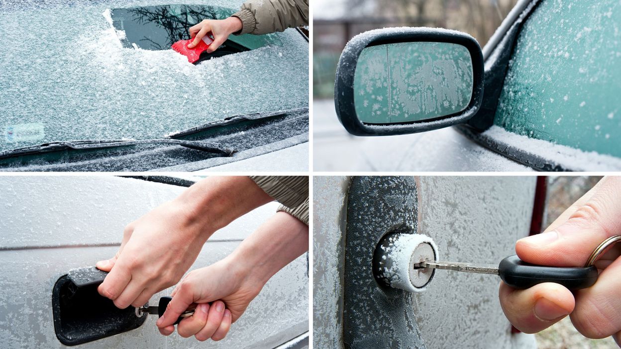 serrure bloquee porte collee des solutions aux soucis causes par le gel a votre voiture
