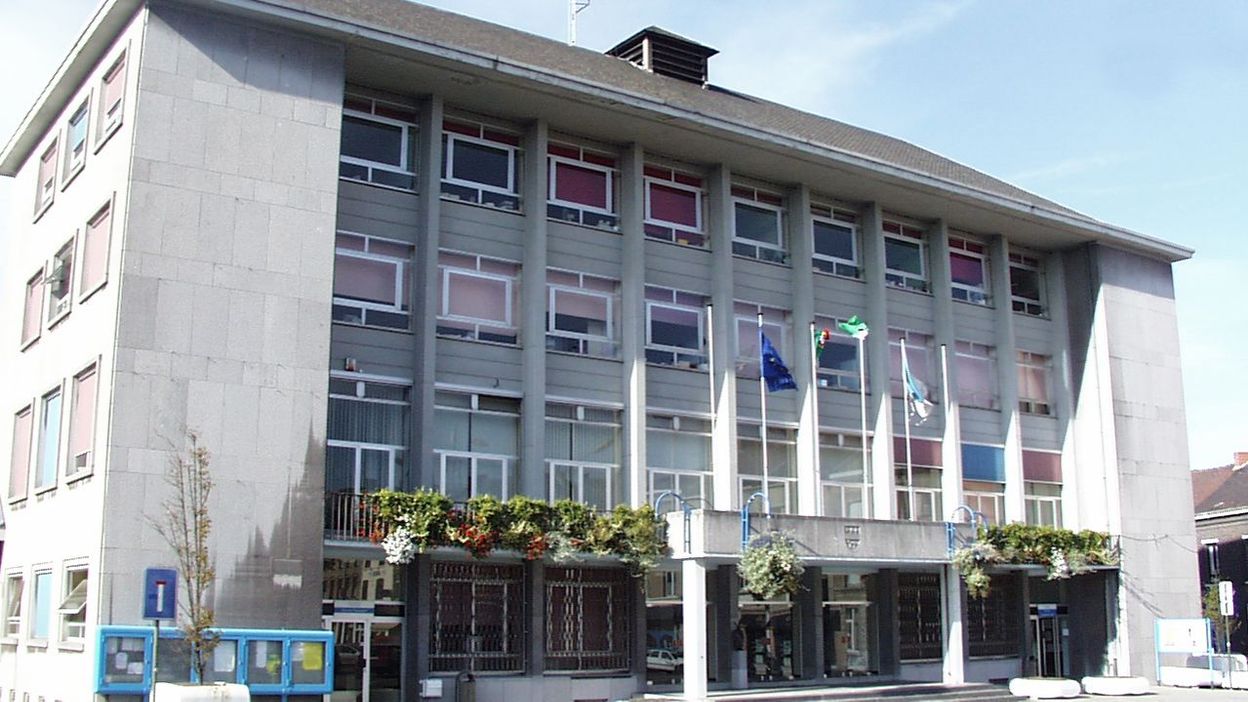 Action syndicale à l'administration communale et au CPAS de La Louvière