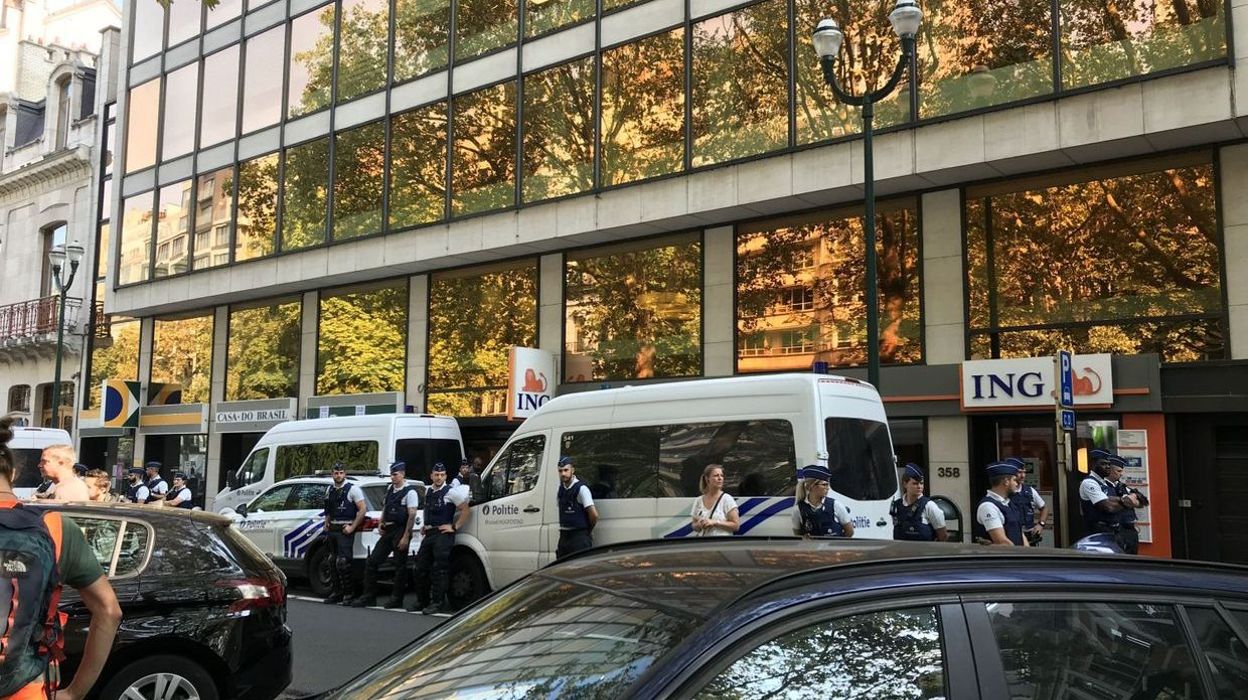 L'ambassade du Brésil à Bruxelles vandalisée