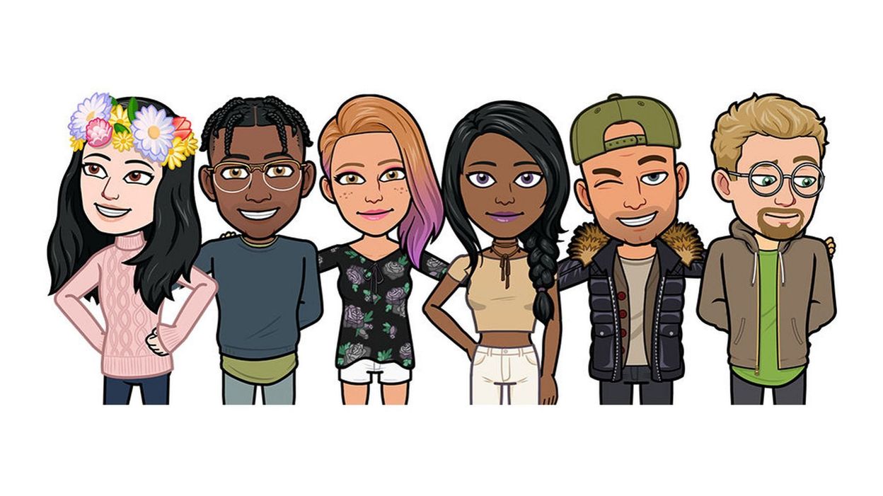 Snapchat présente les Bitmoji Deluxe, pour des avatars toujours plus