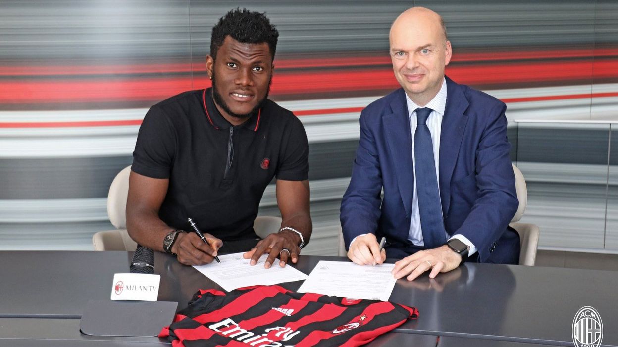 Maillot Domicile AC Milan FRANK KESSIE Maillot Domicile AC Milan FRANK KESSIE